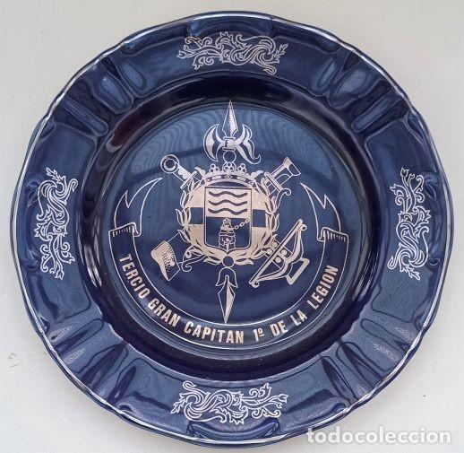 Vintage: PLATO DE CERAMICA, TERCIO GRAN CAPITAN 1&ordm; DE LA LEGION. PLATO-063