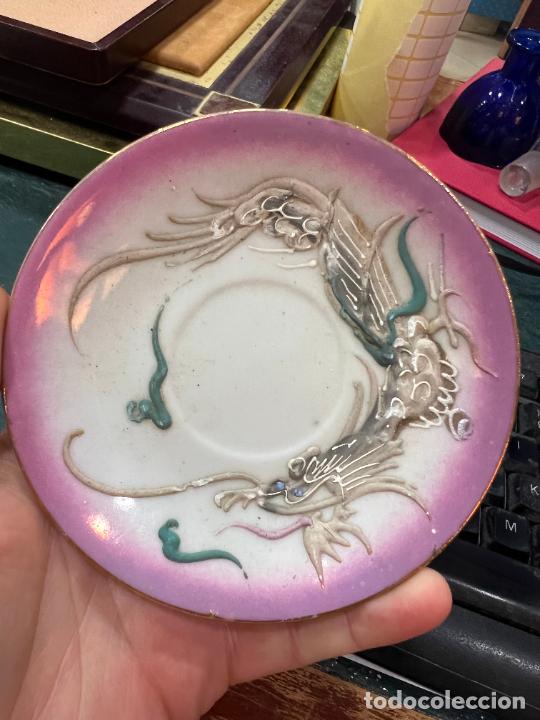 Vintage: PLATO CERAMICA JAPONESA - MEDIDA 11,5 CM