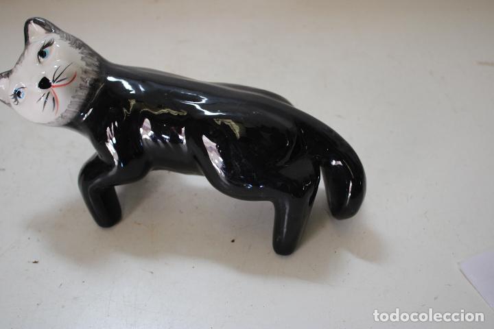 Vintage: gato de ceramica - Foto 2