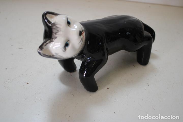 Vintage: gato de ceramica - Foto 4