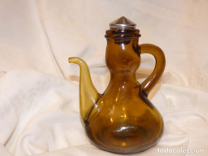 Vintage: Aceitera de vidrio,Duralex. - Foto 1