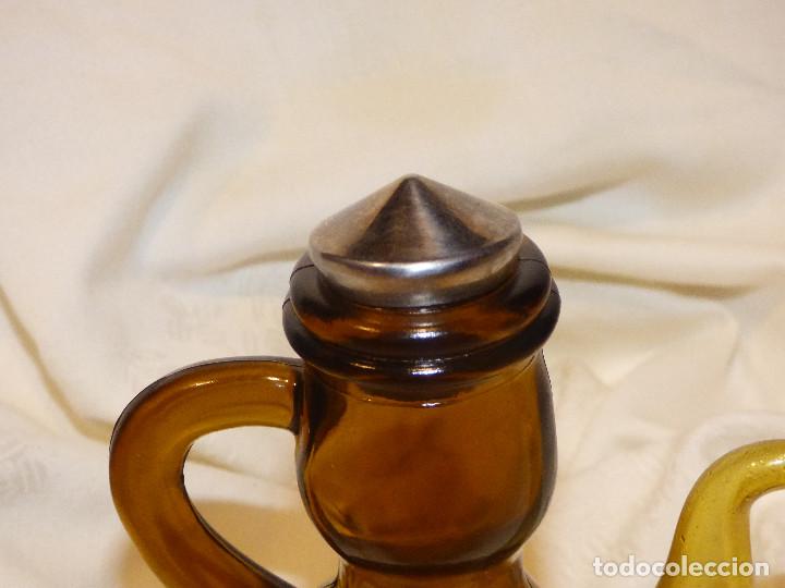 Vintage: Aceitera de vidrio,Duralex. - Foto 2