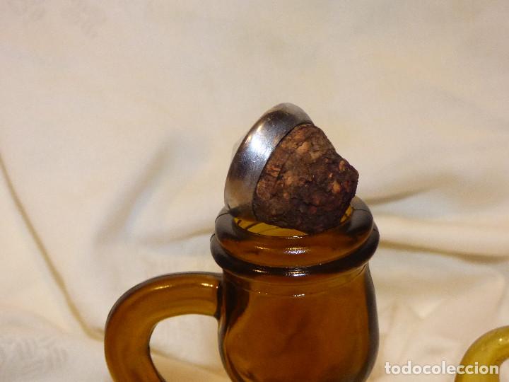 Vintage: Aceitera de vidrio,Duralex. - Foto 3