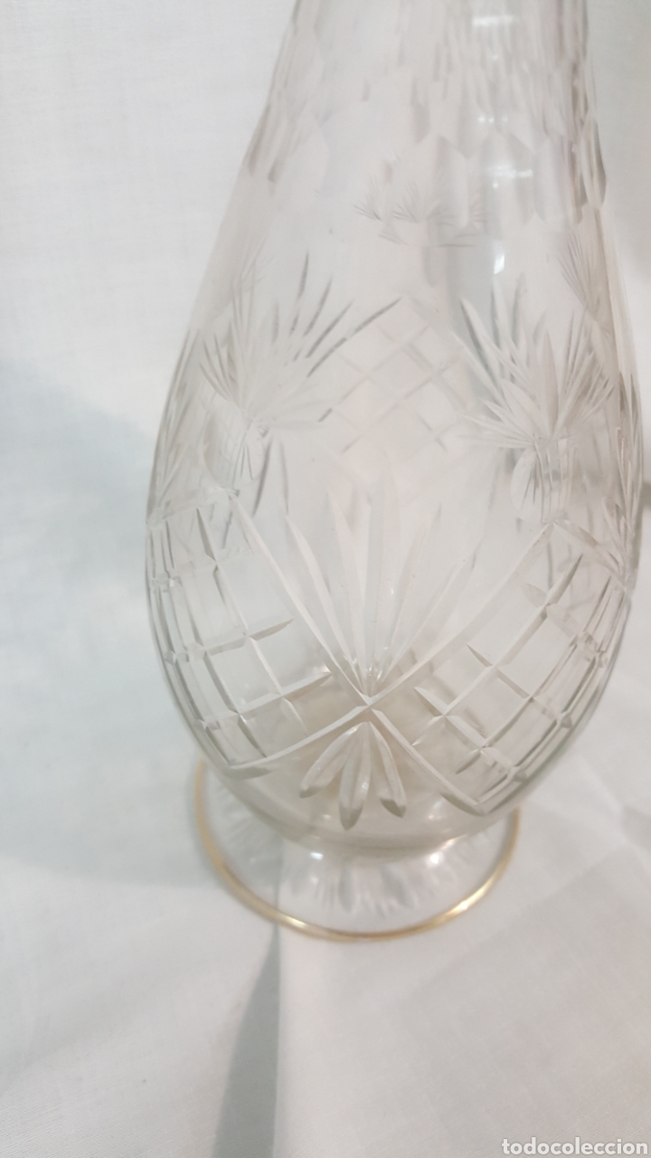 Vintage: MAGN&Iacute;FICA BOTELLA DE VIDRIO - Foto 3