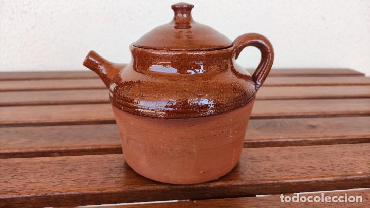 Vintage: Tetera y jarrita barro - Foto 10