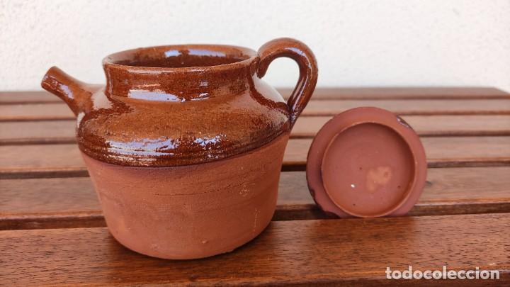 Vintage: Tetera y jarrita barro - Foto 11