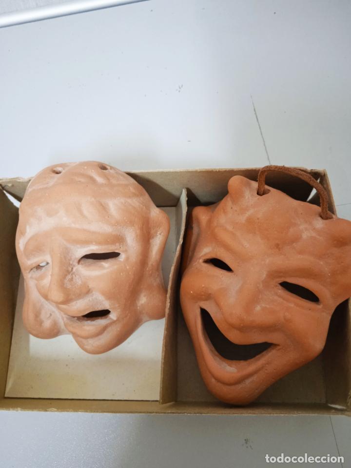 Vintage: MASCARAS DE CERAMICA