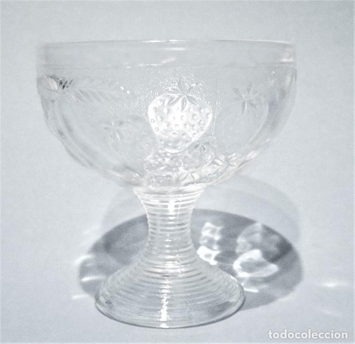 Vintage: Copas para postres entrantes Juego de seis - Foto 4