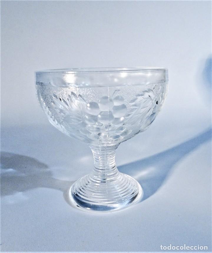 Vintage: Copas para postres entrantes Juego de seis - Foto 7