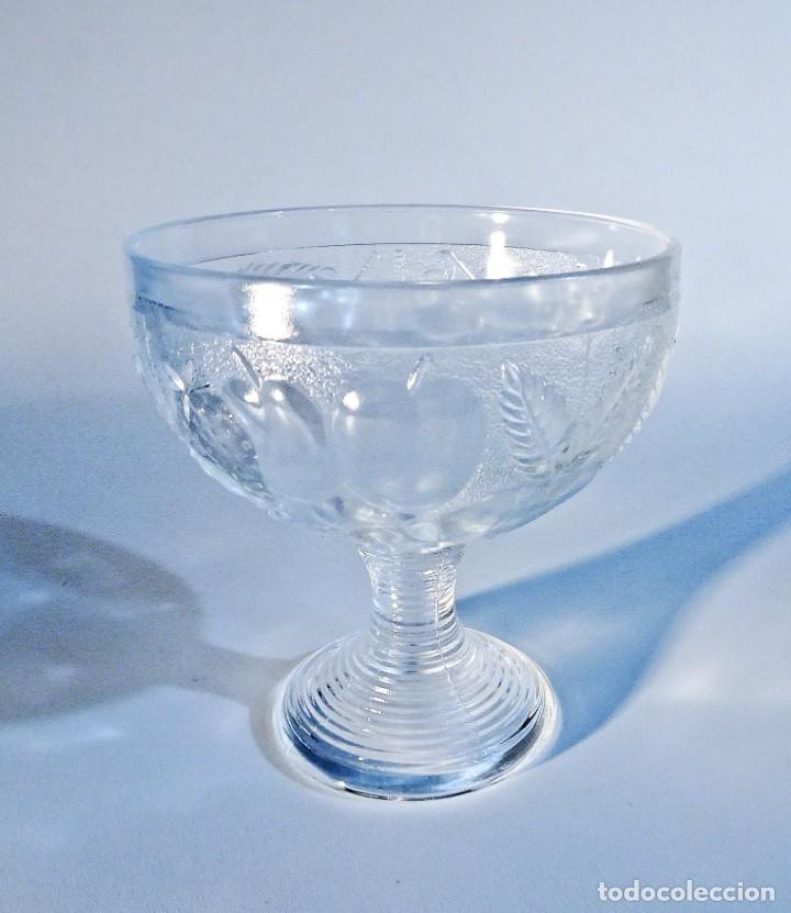 Vintage: Copas para postres entrantes Juego de seis - Foto 8