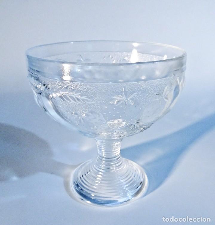 Vintage: Copas para postres entrantes Juego de seis - Foto 9