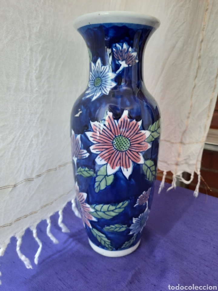 Vintage: Jarr&oacute;n de porcelana muy decorativo