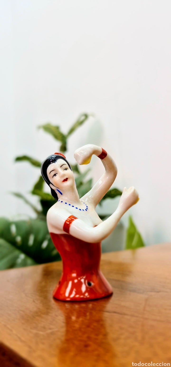 Vintage: flamenca gitana figura porcelana