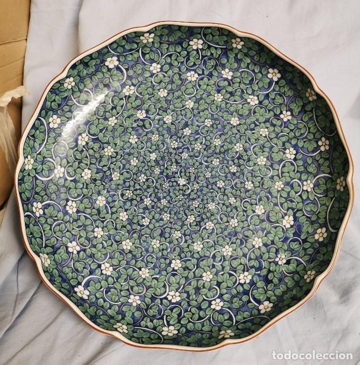 Vintage: CENTRO DE MESA PORCELANA JAPONES KOZAN GAMA - PLATO FUENTE GRANDE - HAMBURG -