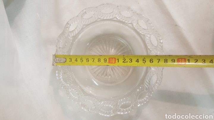 Vintage: PLATO DE CRISTAL - Foto 2