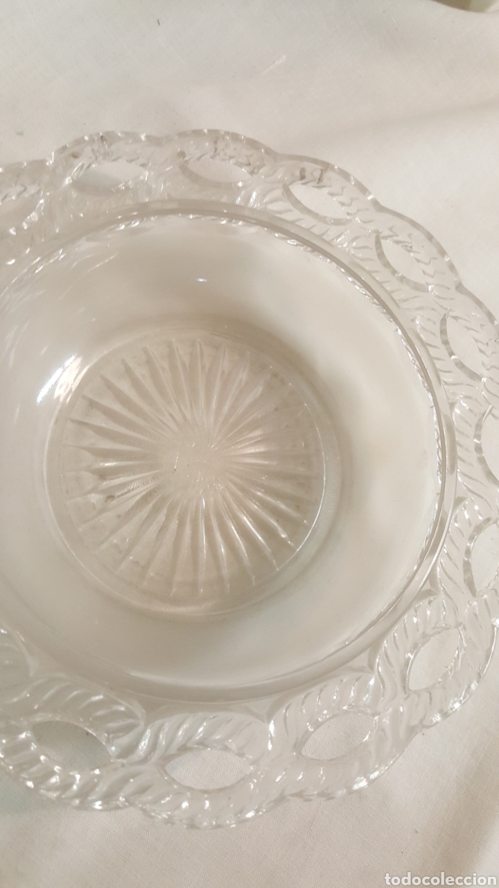 Vintage: PLATO DE CRISTAL - Foto 3