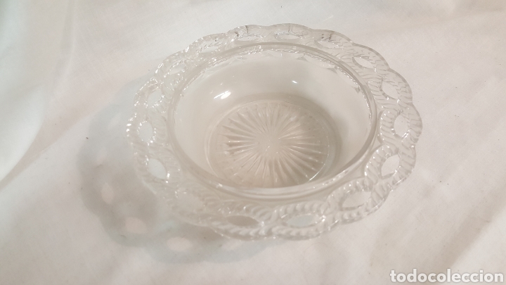 Vintage: PLATO DE CRISTAL - Foto 1