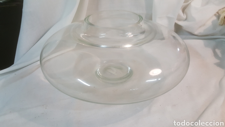Vintage: ELEGANTE CENTRO DE MESA DE VIDRIO - Foto 1