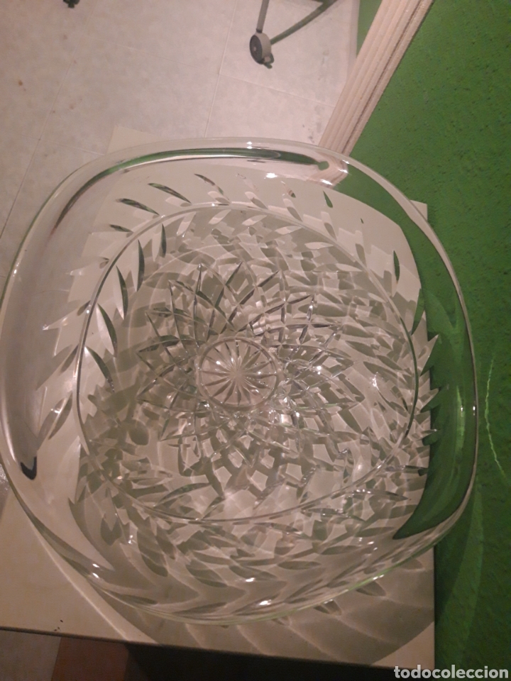 Vintage: CENTRO DE MESA EN CRISTAL - Foto 3