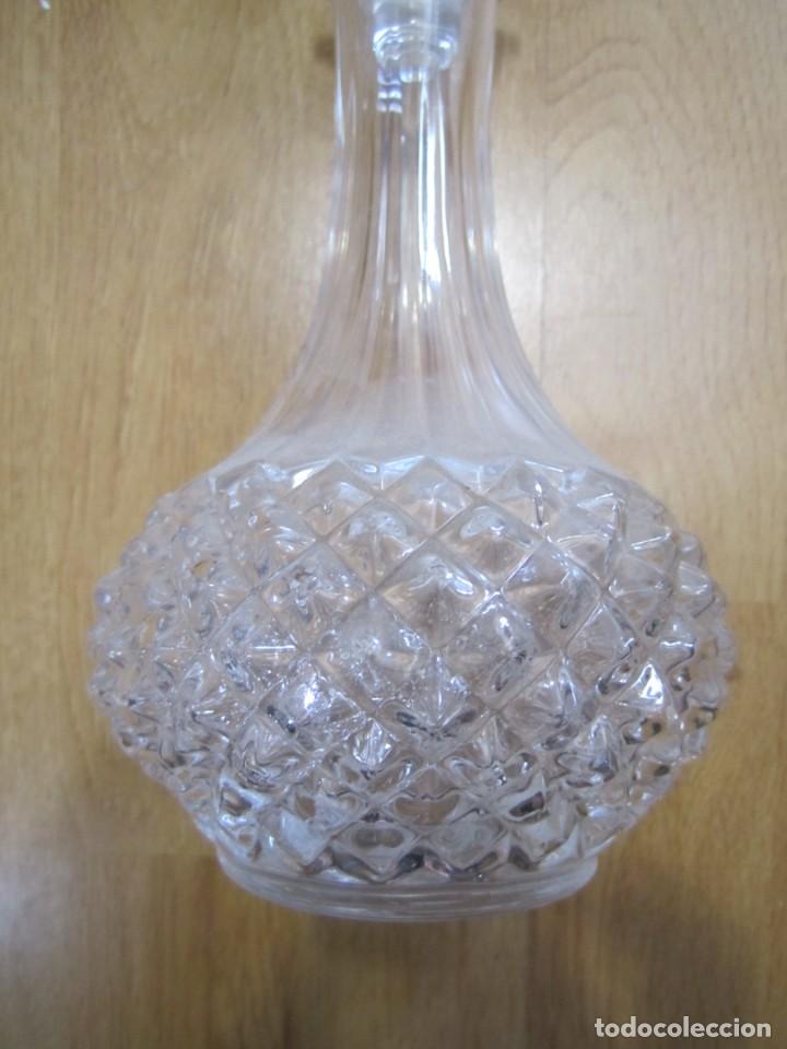 Vintage: botella whisky cristal - Foto 2