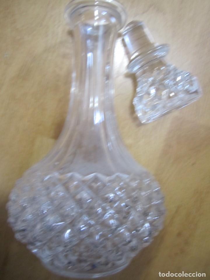 Vintage: botella whisky cristal - Foto 3