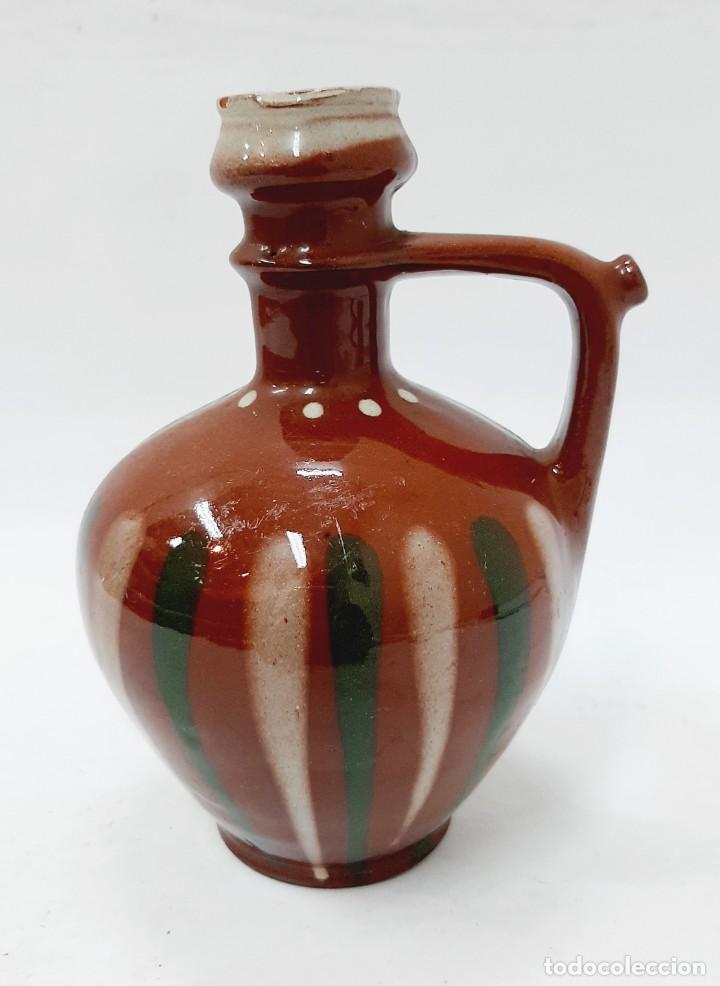 Vintage: Jarra peque&ntilde;a vintage de cer&aacute;mica esmaltada, jarra