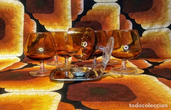 Vintage: Copas de brandy de los a&ntilde;os 60 - Foto 9