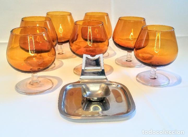 Vintage: Copas de brandy de los a&ntilde;os 60 - Foto 11