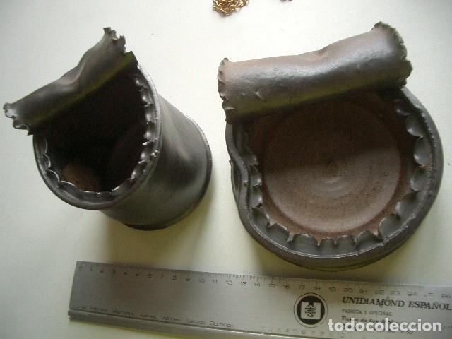 Vintage: Dos latas de cer&aacute;mica ver fotos