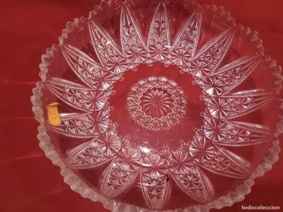Vintage: cuenco de cristal - Foto 2