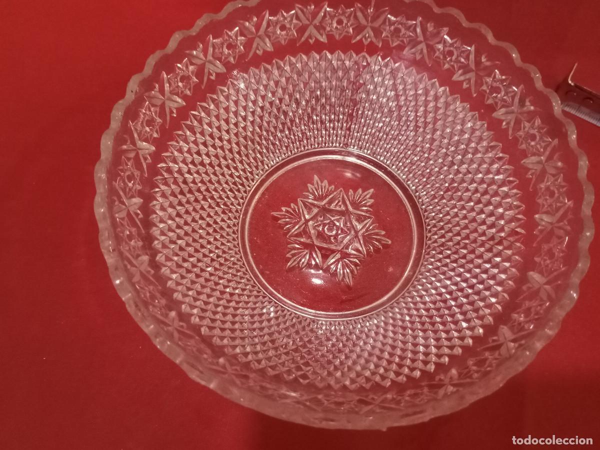 Vintage: cuenco de cristal - Foto 3