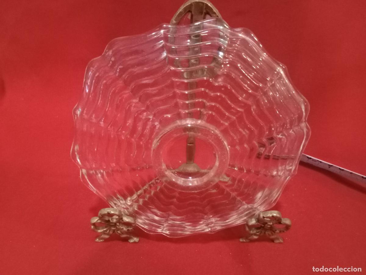 Vintage: plato de cristal labrado - Foto 2