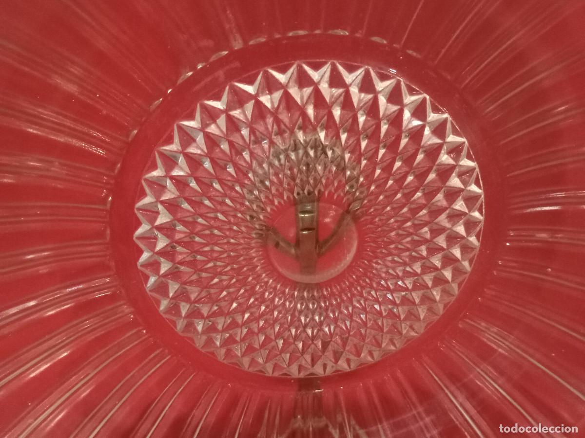 Vintage: plato de cristal labrado - Foto 2