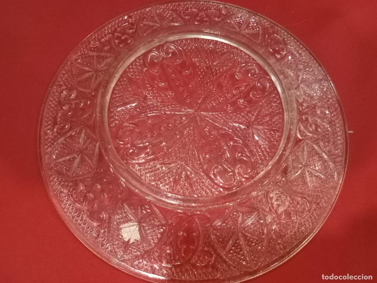 Vintage: plato de cristal - Foto 3