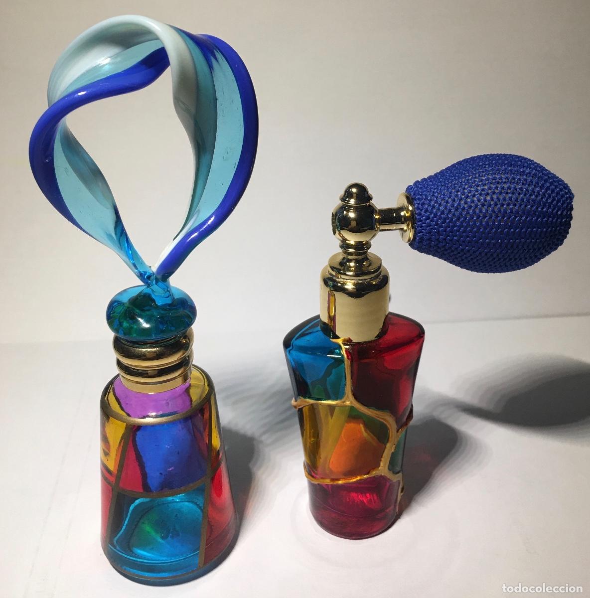 Vintage: Perfumero cristal de murano. - Foto 1