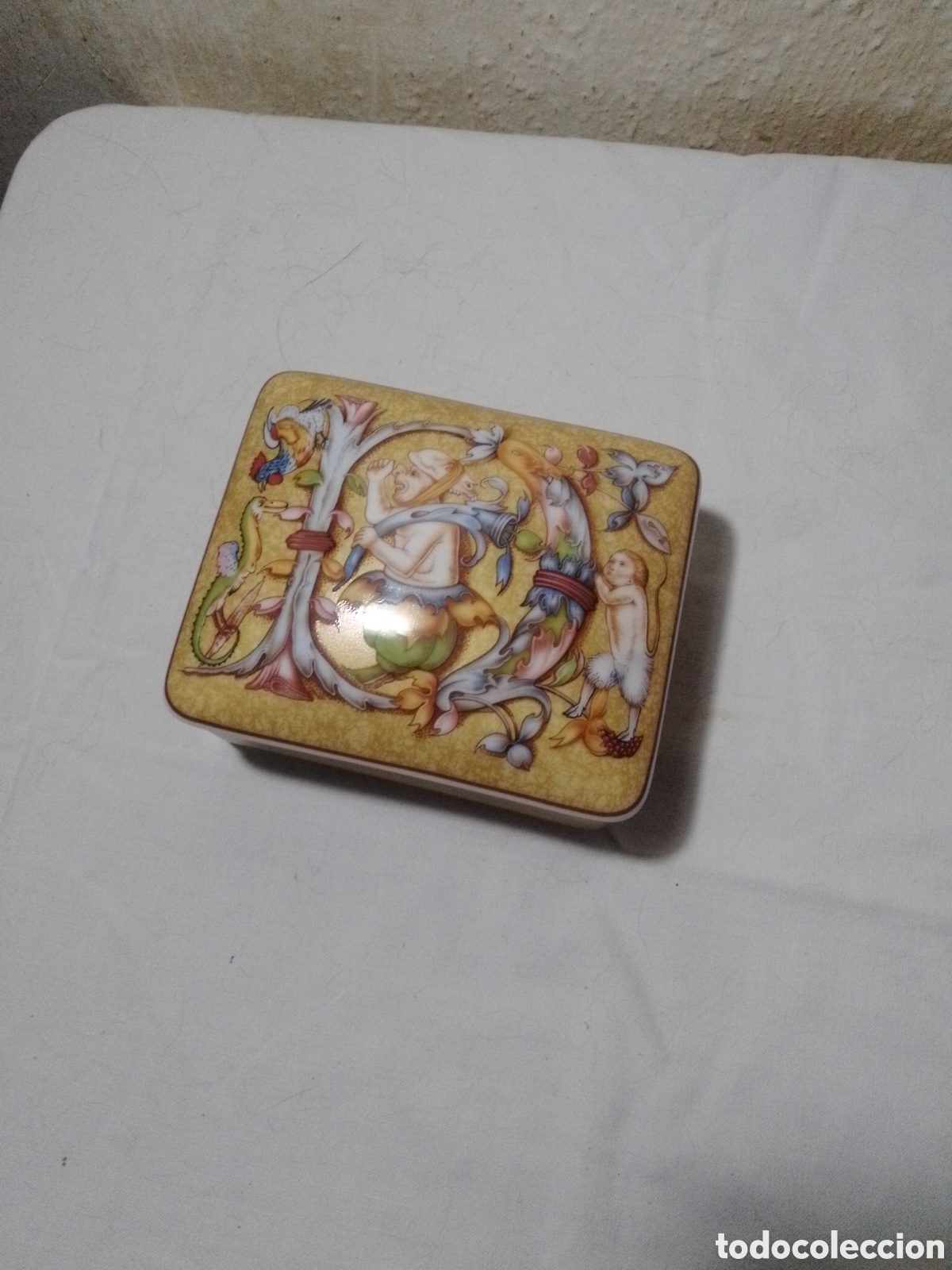 Vintage: Caja porcelana