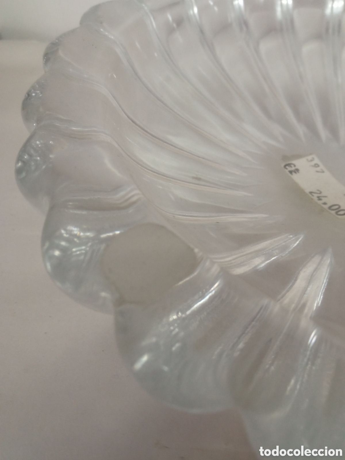 Vintage: Cenicero de cristal - Foto 2