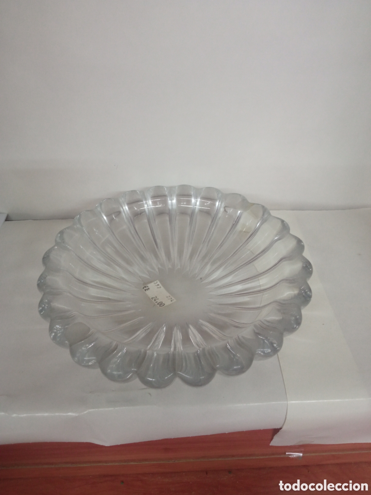 Vintage: Cenicero de cristal - Foto 1