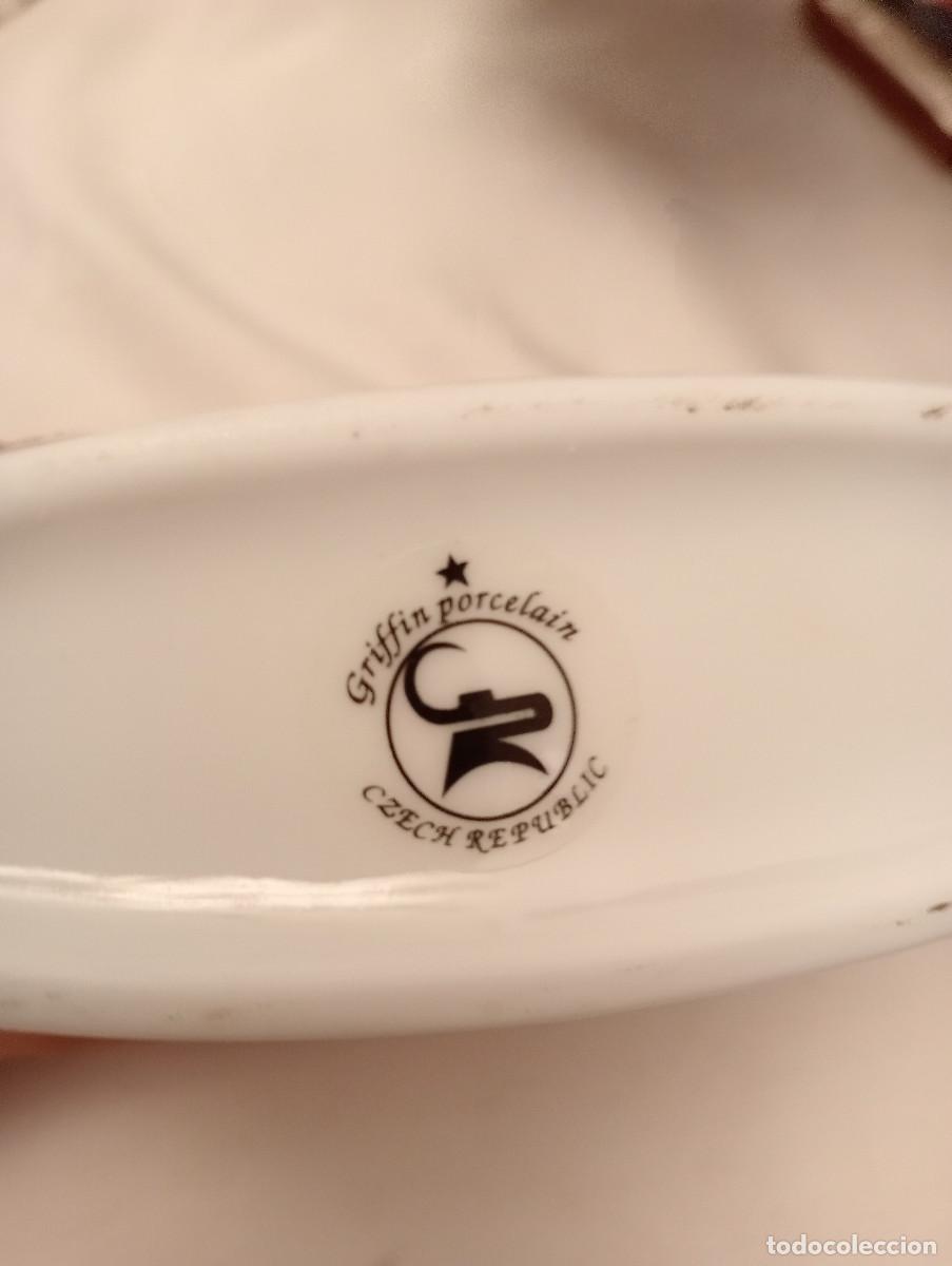 Vintage: TETERA DE PORCELANA CHECA - Foto 3