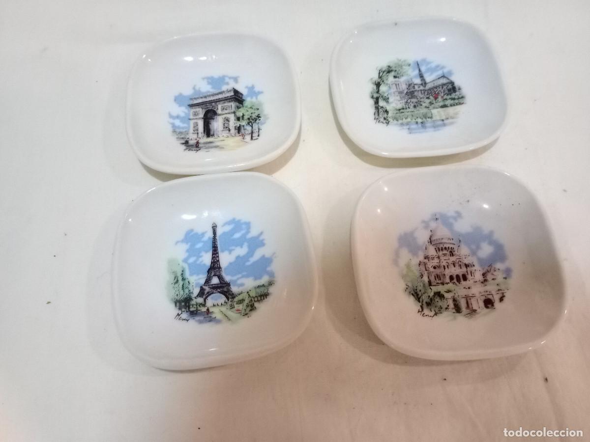 Vintage: 4 peque&ntilde;os platos peque&ntilde;os limoges - Foto 1