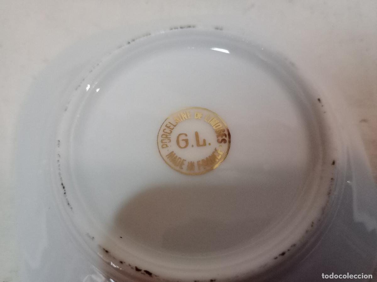 Vintage: 4 peque&ntilde;os platos peque&ntilde;os limoges - Foto 2