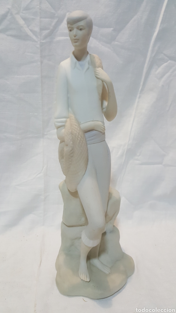 Vintage: PRECIOSA FIGURA DE BISCUIT DE PORCELANAS MIGUEL