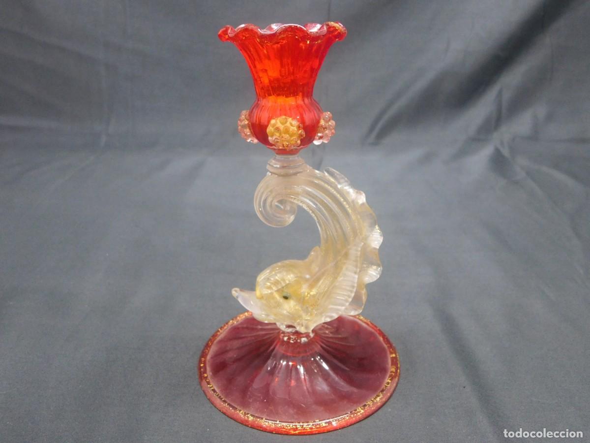 Vintage: Candelabro Cristal - Foto 1