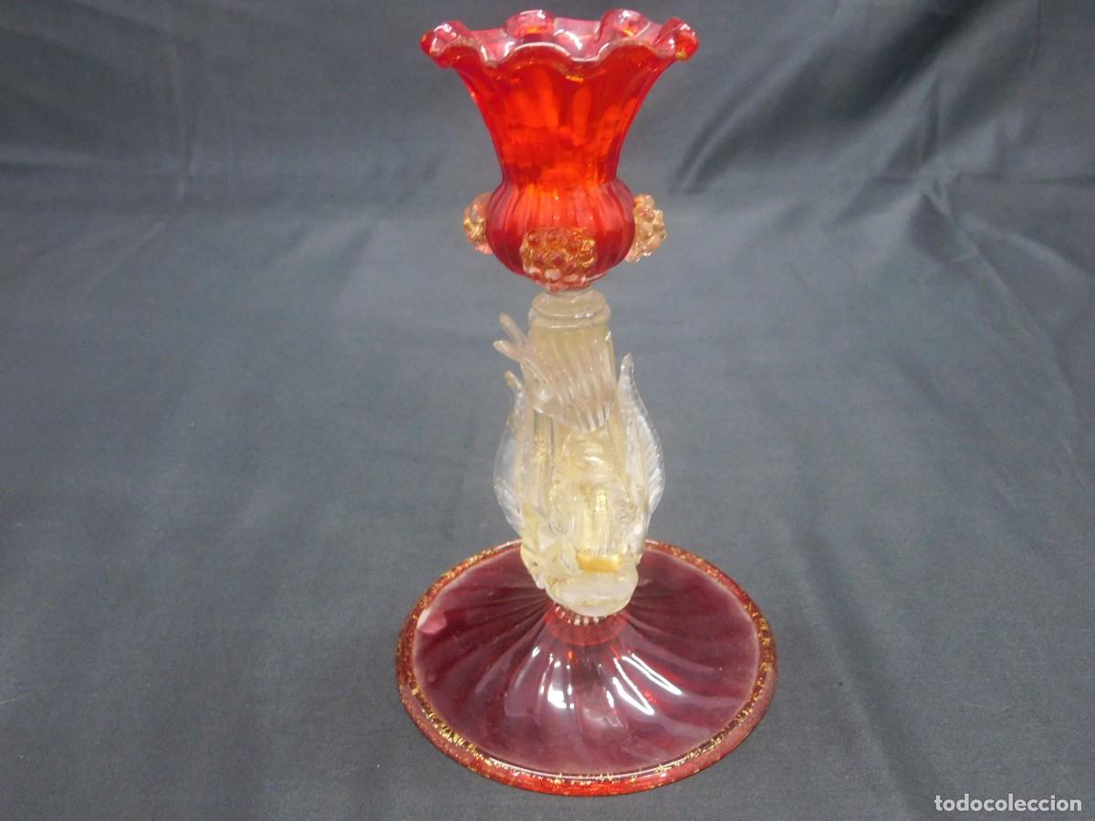 Vintage: Candelabro Cristal - Foto 3