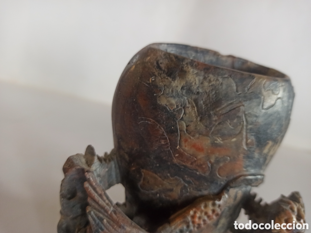 Vintage: Tintero Piedra de jabon - Foto 3