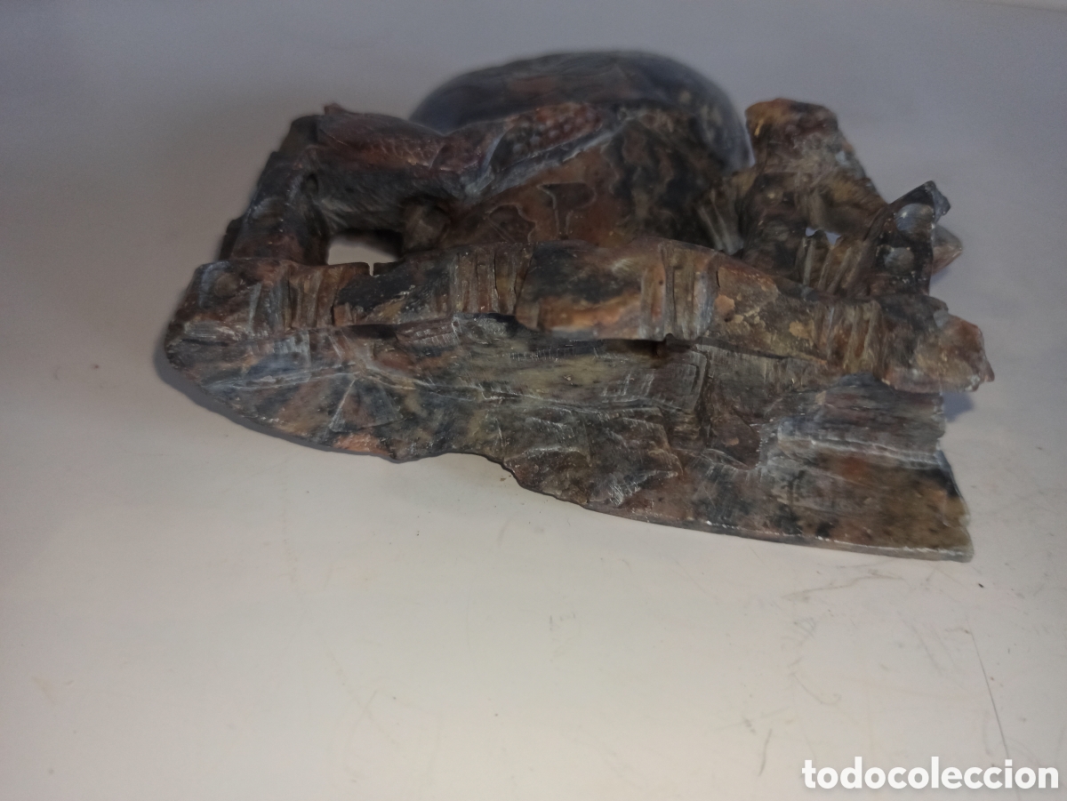 Vintage: Tintero Piedra de jabon - Foto 8