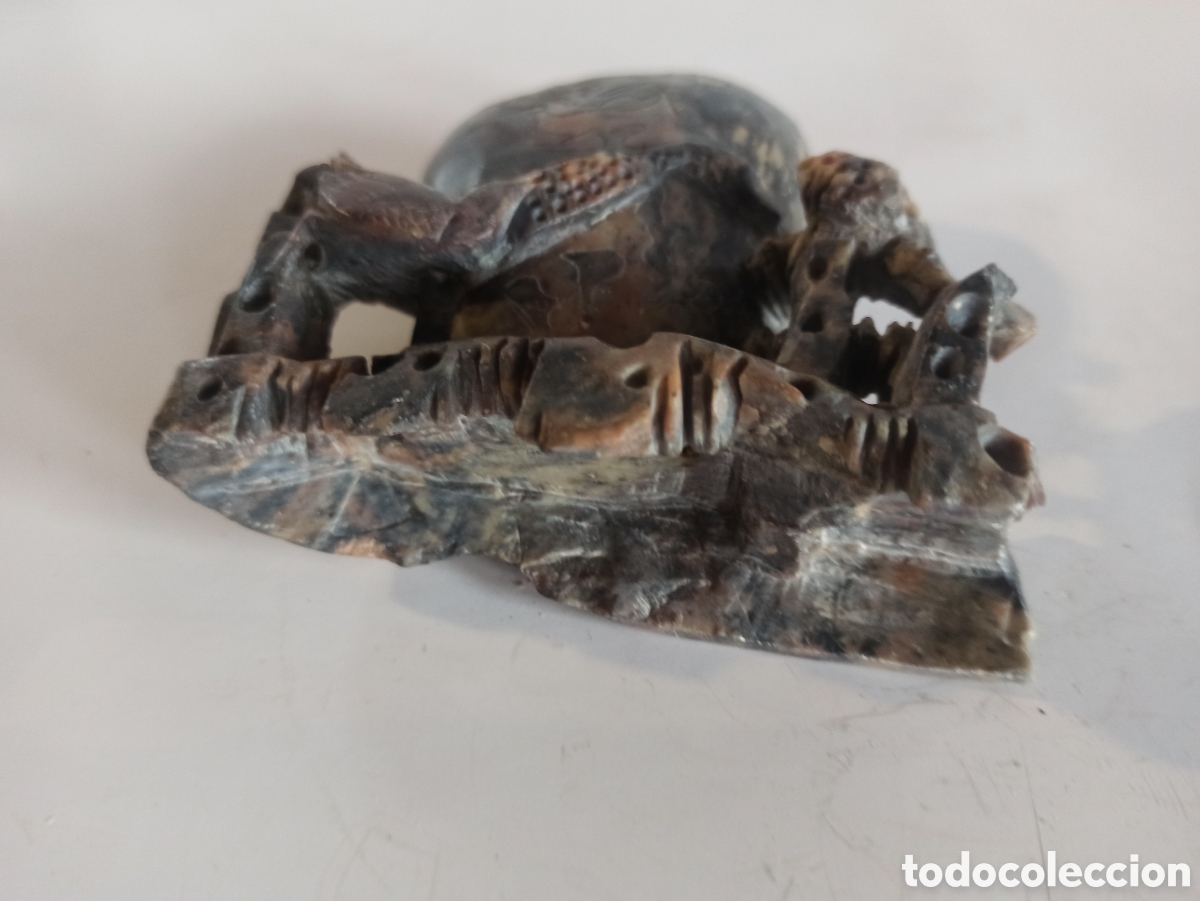 Vintage: Tintero Piedra de jabon - Foto 9