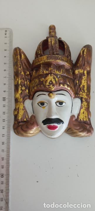 Vintage: Peque&ntilde;a M&aacute;scara Veneciana De Porcelana . Para Colgar.