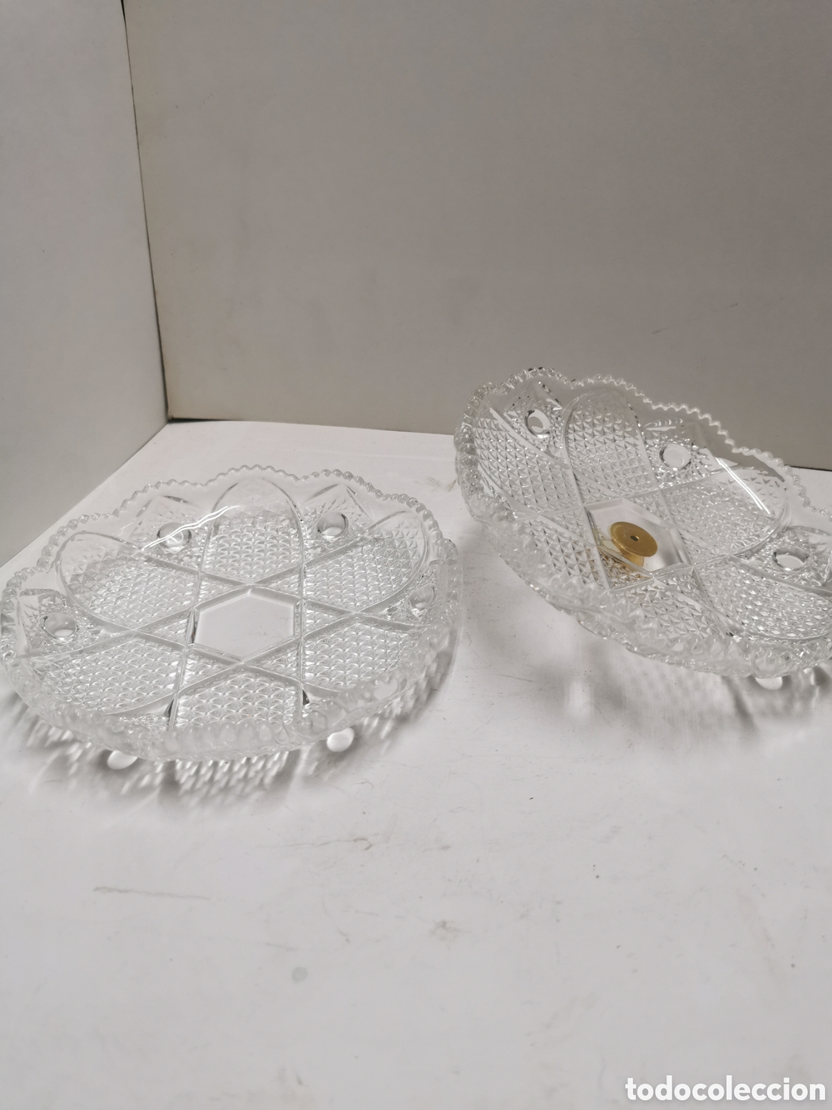 Vintage: Bombonera de cristal - Foto 4