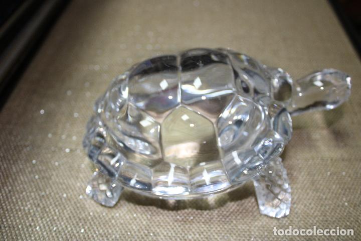 Vintage: tortuga de cristal - Foto 3